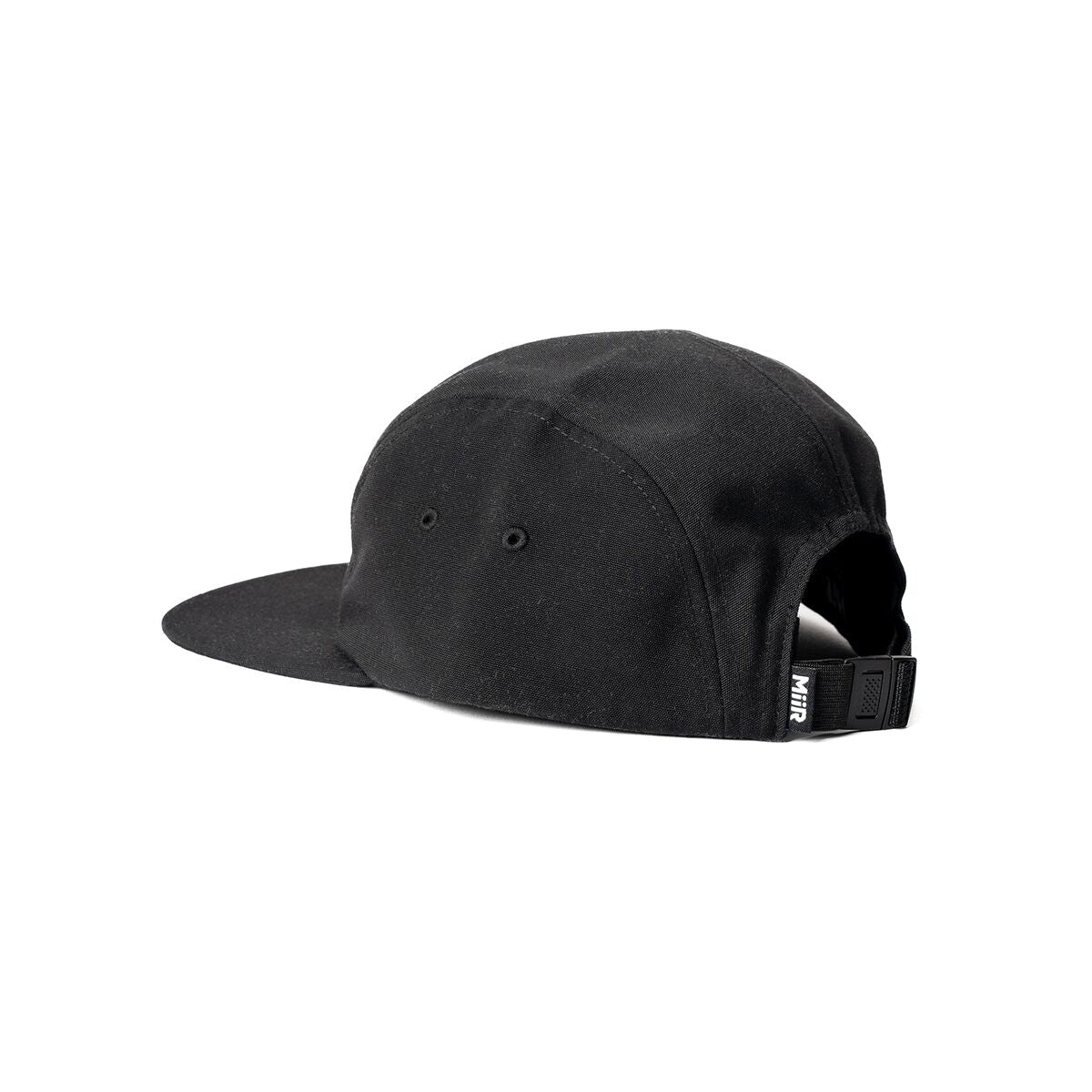 recycled-poly-flat-brim-5-panel-hat-q4 WebPDP-FlatBrim5PanelHat_Studio_Back_Black__HAT003002OS.jpg