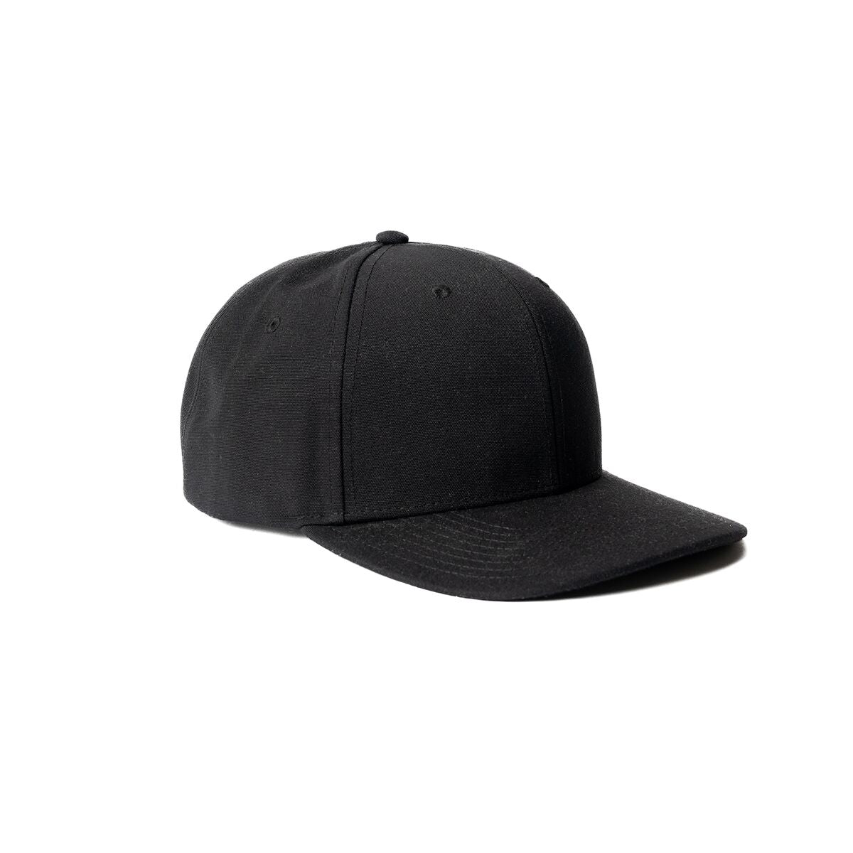 recycled-poly-classic-6-panel-hat-s8 Web_PDP-Classic6PanelHat_Studio_Front_Black.jpg