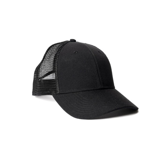recycled-poly-low-profile-trucker-hat-s2 Web_PDP-LowProfileTruckerHat_Studio_Front_Black.jpg